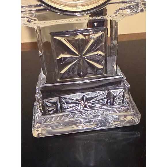 Vintage Crystal Legends by Godinger Quartz Cclock. - Picture 3 of 7